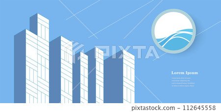 geometry abstract architecture technology business wave background geometry abstract architecture technology business wave background 112645558