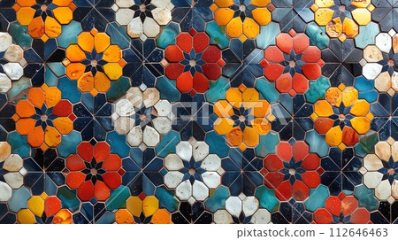 Legal baroque floral wallpaper design 112646463
