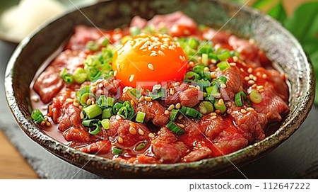 Yukhoe：韓國蛋黃生牛肉 112647222