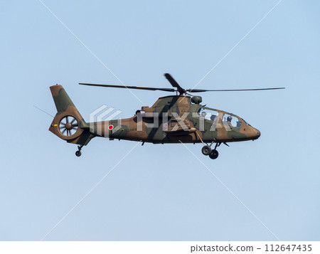 觀察直升機 OH-1 飛越姚軍駐地上空 112647435