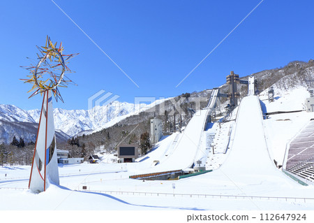 Hakuba jumping stadium 112647924