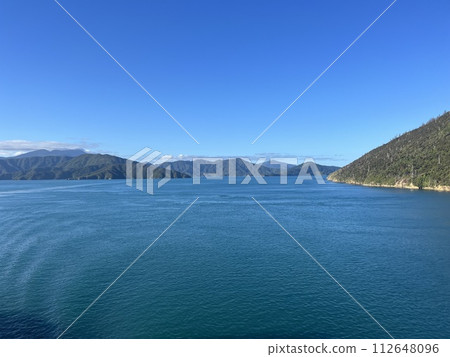 Views on the ferry from Picton (South Island) to Wellington (North Island) (New Zealand) Views on the ferry from Picton (South Island) to Wellington (North Island) (New Zealand) 112648096