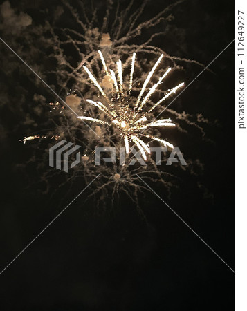 Fireworks display at Shinmaiko Beach in Chita City 112649227
