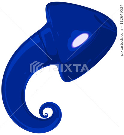 Swirl-like soft rising arrow blue vector illustration Swirl-like soft rising arrow blue vector illustration 112649524