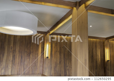 Renovation wooden house to coffee shop 112650295