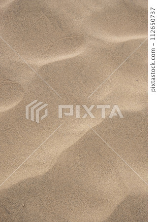 Fumon made of sandstorm (Tottori Sand Dunes) 112650737