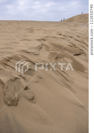 Fumon made of sandstorm (Tottori Sand Dunes) Fumon made of sandstorm (Tottori Sand Dunes) 112650740
