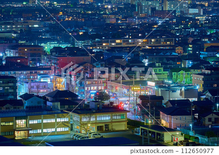 Night view of Tama Ward, Kawasaki City, Kanagawa Prefecture (Ikuta, Nakanojima, Fuchu Kaido) Night view of Tama Ward, Kawasaki City, Kanagawa Prefecture (Ikuta, Nakanojima, Fuchu Kaido) 112650977