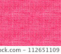 Red linen material with a thick and tightly woven texture_Linen 112651109