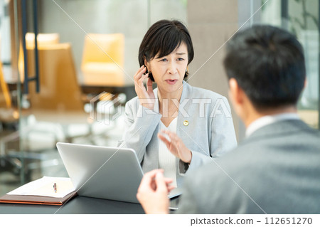 Female lawyer law firm Female lawyer law firm 112651270