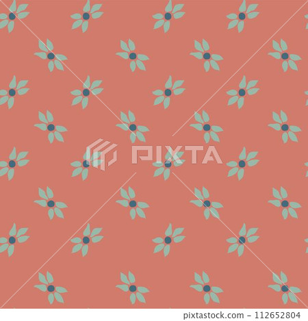 Simple flora leaves composition, background print Simple flora leaves composition, background print 112652804