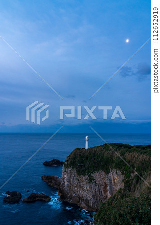 足折岬,高知縣,旭,海角的燈塔 足折岬,高知縣,旭,海角的燈塔 112652919