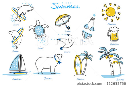 夏天的例證 夏天的例證 112653766