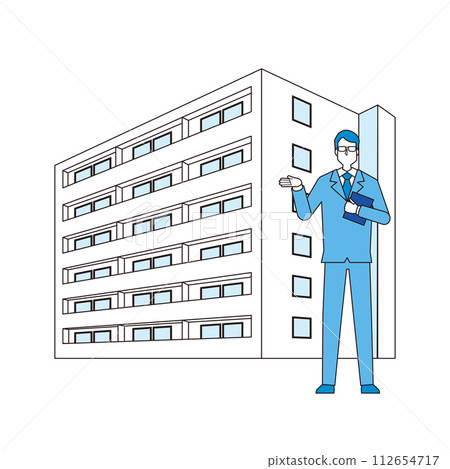 指導公寓的房地產經紀人 指導公寓的房地產經紀人 112654717