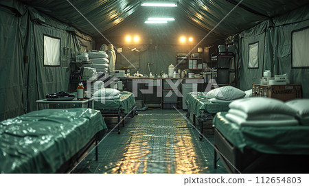 Disaster medical support base, evacuation center, DMAT, disaster base hospital 112654803