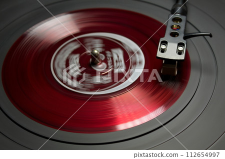 Rotating records 112654997