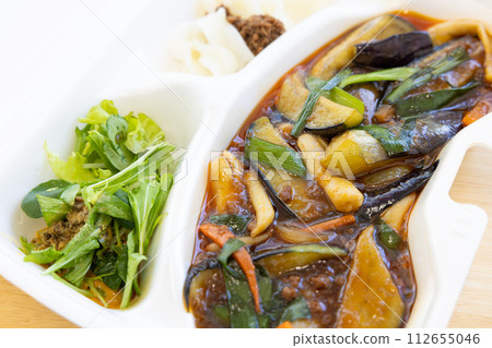 美味的四川肉末茄子 112655046