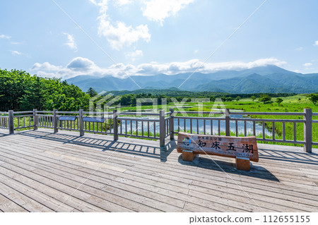 北海道斜裡町世界自然遺產知床夏季風景（知床五湖各湖及週邊景色） 112655155