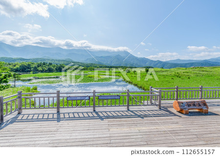 北海道斜裡町世界自然遺產知床夏季風景（知床五湖各湖及週邊景色） 112655157