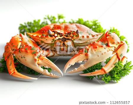 prepared sea crab closeup 112655857