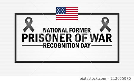 National Former Prisoner Of War Recognition Day, background 112655970