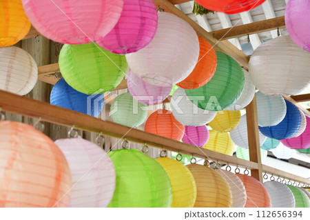 Colorful lantern 112656394