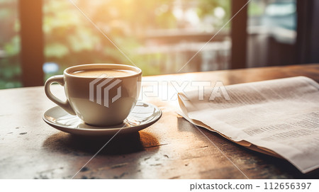 心形圖案拿鐵藝術/拿鐵咖啡 112656397