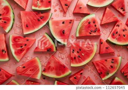 Fresh Fruit background from top view 112657045