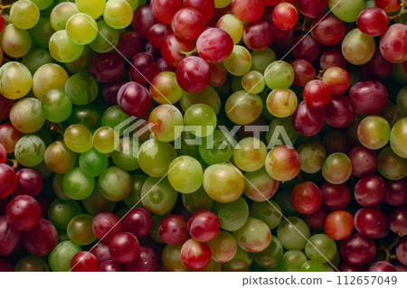 Fresh Fruit background from top view 112657049
