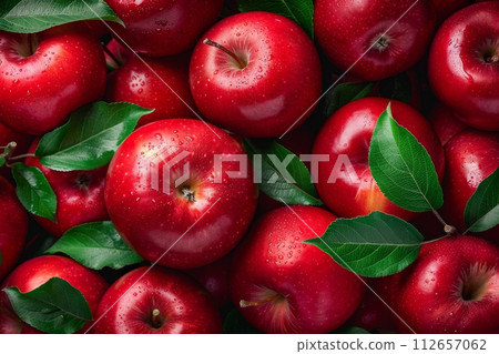 Fresh Fruit background from top view 112657062