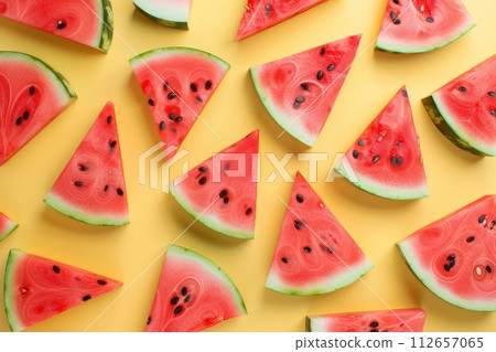 Fresh Fruit background from top view 112657065