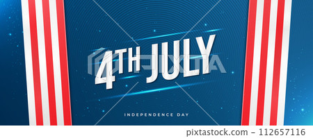 United States Independence Day. 4th of July Banner or Poster 112657116