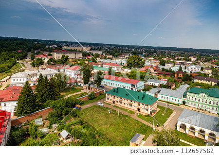 Yelabuga city from a bird's eye view Yelabuga city from a bird's eye view 112657582