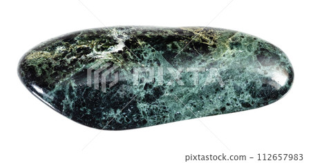 serpentinized peridotitic komatiite rock cutout serpentinized peridotitic komatiite rock cutout 112657983