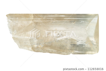 specimen of natural raw danburite rock cutout specimen of natural raw danburite rock cutout 112658016