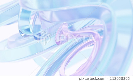 blue glass ring blue glass ring 112658265