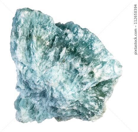 specimen of natural raw brucite mineral cutout specimen of natural raw brucite mineral cutout 112658394