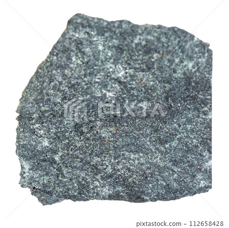 natural raw peridotitic komatiite mineral cutout natural raw peridotitic komatiite mineral cutout 112658428