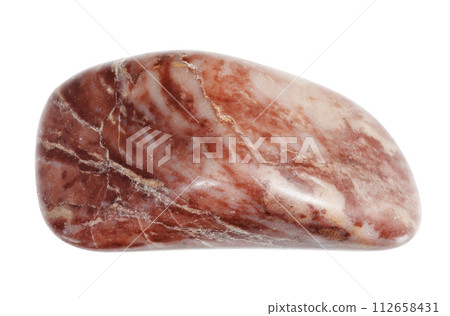 specimen of natural tumbled lemesite rock cutout specimen of natural tumbled lemesite rock cutout 112658431