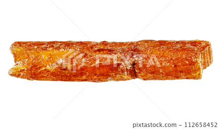 natural rough orange kyanite crystal cutout 112658452