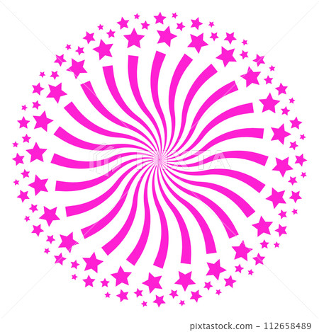 Color bursting icon. Round sparkles light. Firework symbol Color bursting icon. Round sparkles light. Firework symbol 112658489