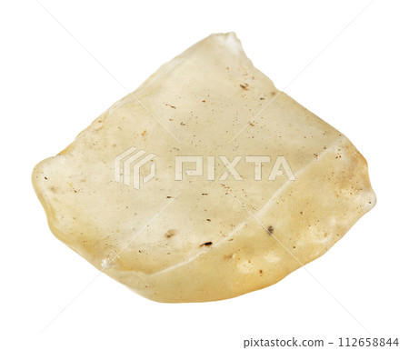 natural rough libyan desert glass cutout 112658844