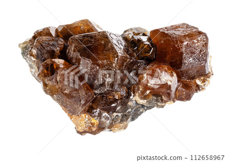 natural raw hessonite grossular mineral cutout natural raw hessonite grossular mineral cutout 112658967