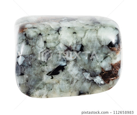 natural tumbled khibinite mineral cutout natural tumbled khibinite mineral cutout 112658983