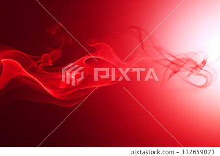 Red smoke background. Abstract artistic backdrop. vibrant red hues enveloped in swirling smoke, dynamic texture. creativity, mystery, intensity, energy, or transformation concept Red smoke background. Abstract artistic backdrop. vibrant red hues enveloped in swirling smoke, dynamic texture. creativity, mystery, intensity, energy, or transformation concept 112659071