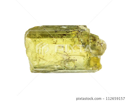natural rough vesuvianite crystal cutout natural rough vesuvianite crystal cutout 112659157