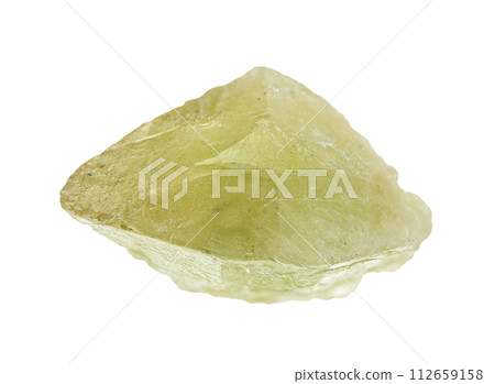 natural rough twinned sphene crystal cutout 112659158