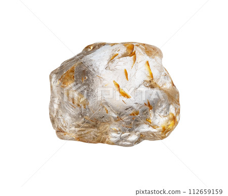 natural rough colorless sapphire cutout 112659159