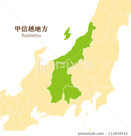 甲信越地區、甲信越地區各縣 112659342