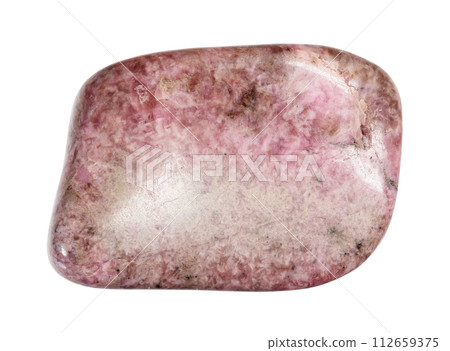 natural polished pyroxmangite mineral cutout natural polished pyroxmangite mineral cutout 112659375